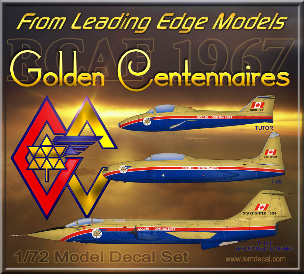 72.67 GOLDEN CENTENNAIRES LEADING EDGE MODELS